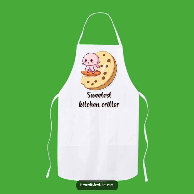 Funny Wobbly Jelly Cookie Surf Apron - Comical Kitchen Chef Gift Idea
