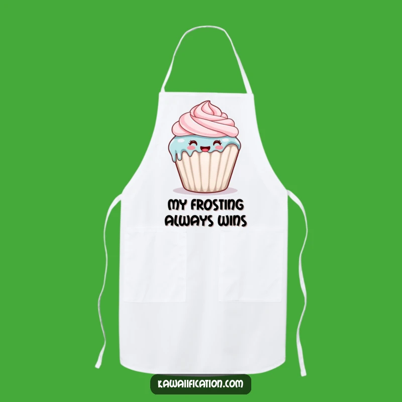 Funny Cupcake Dripping Apron: Baking Delight Fun, Perfect Culinary Funny Gift