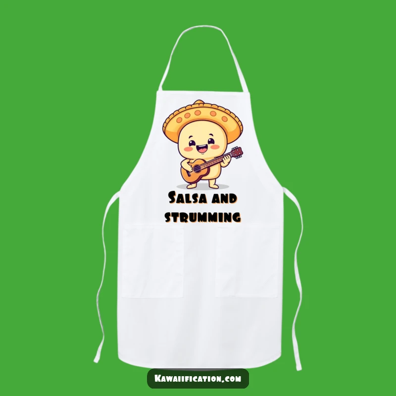 Funny Taco Mariachi Apron: Chef's Fiesta Wear, Perfect Humorous Kitchen Gift