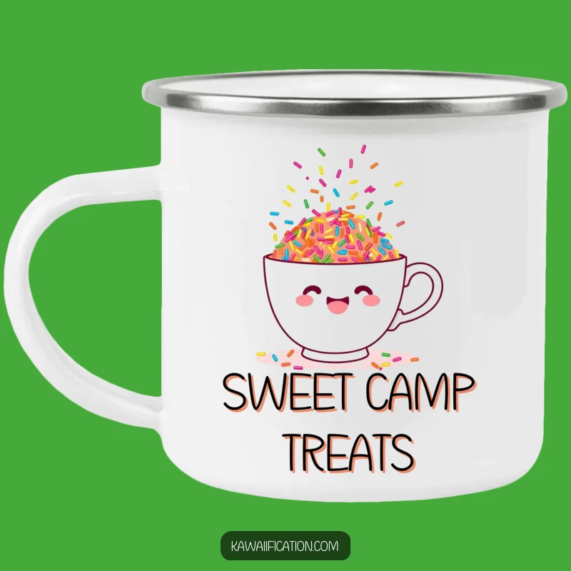 Funny Sprinkle Campfire Mug - Hilarious Outdoor Gift for Sweet Adventures