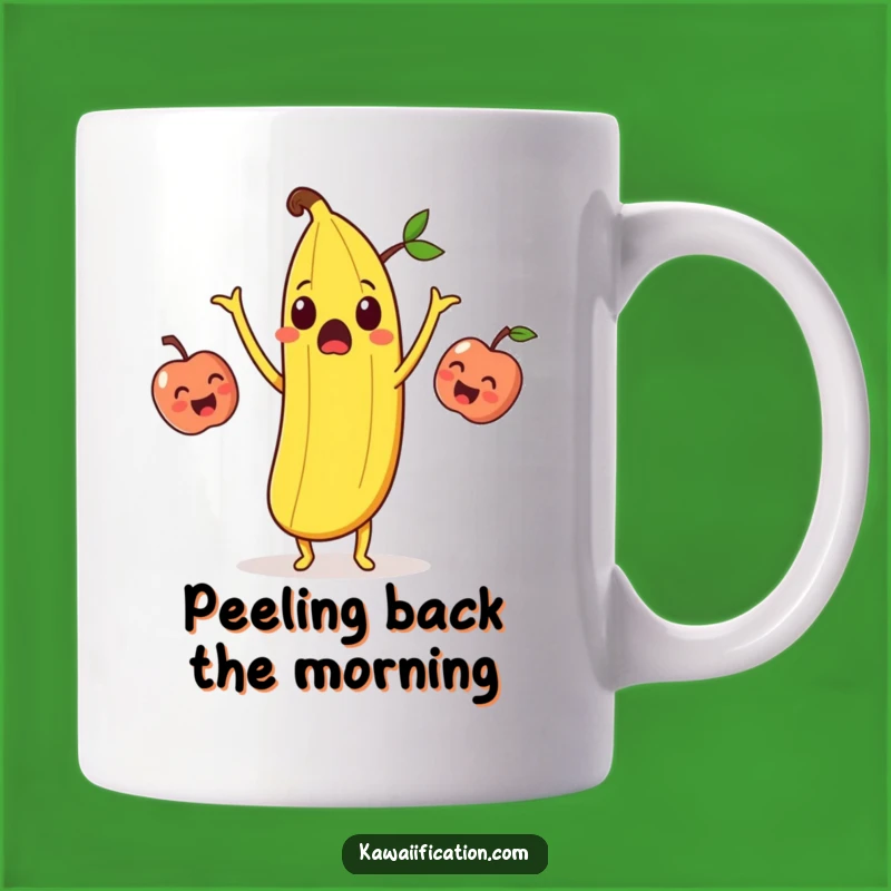 Funny Banana Peel Juggling Mug: A Hilarious Fruit Lover's Gift