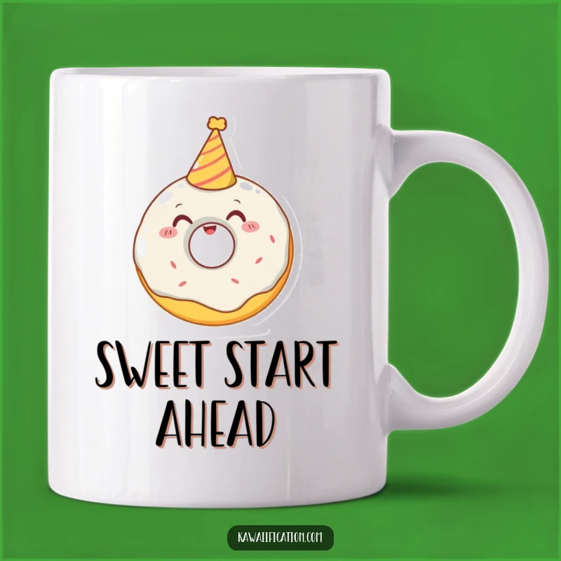 Funny Donut Party Mug: Hilarious Sweet Treat Gift for Celebrations
