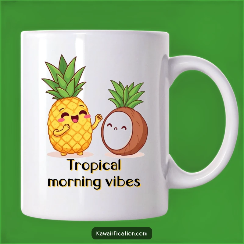 Funny Pineapple Opera Mug: Hilarious Tropical Duet Gift for Music Lovers