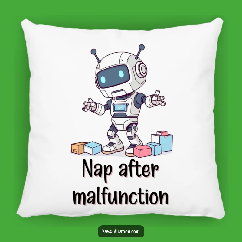 Funny Clumsy Robot Pillow: Cuddle up with this hilarious, accident-prone robot companion!