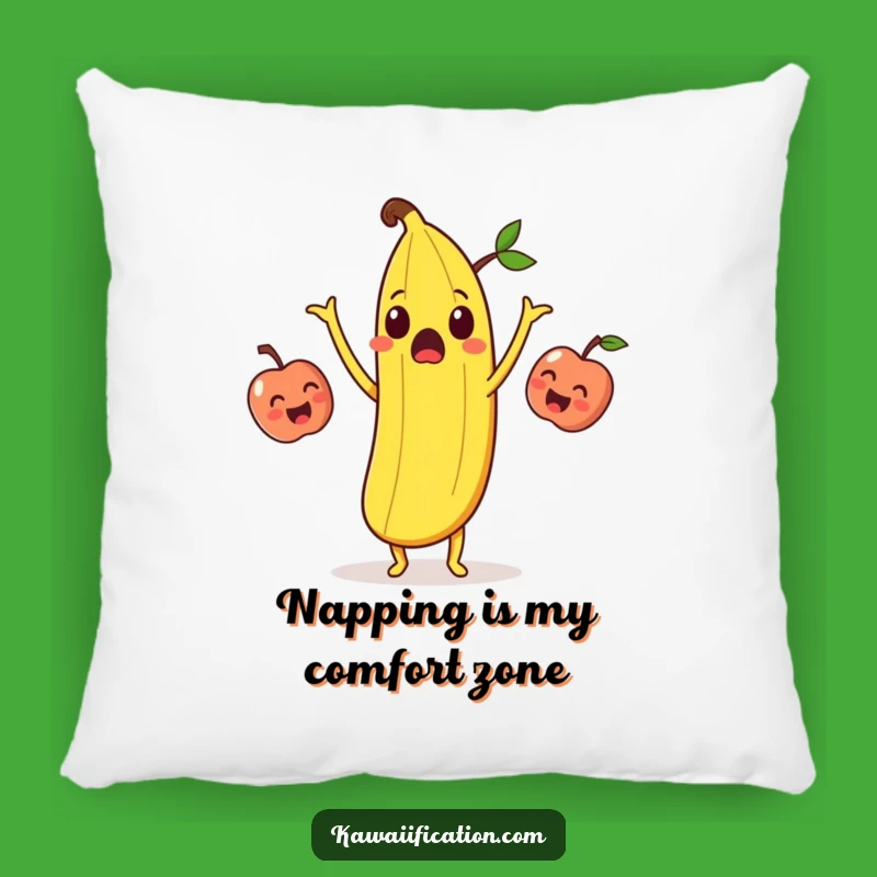 Funny Banana Peel Juggling Pillow: Comfy Humor for Your Living Space