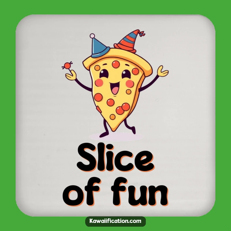 Funny Pizza Juggling Coaster Set: Protect Surfaces with Hilarious Party Flair