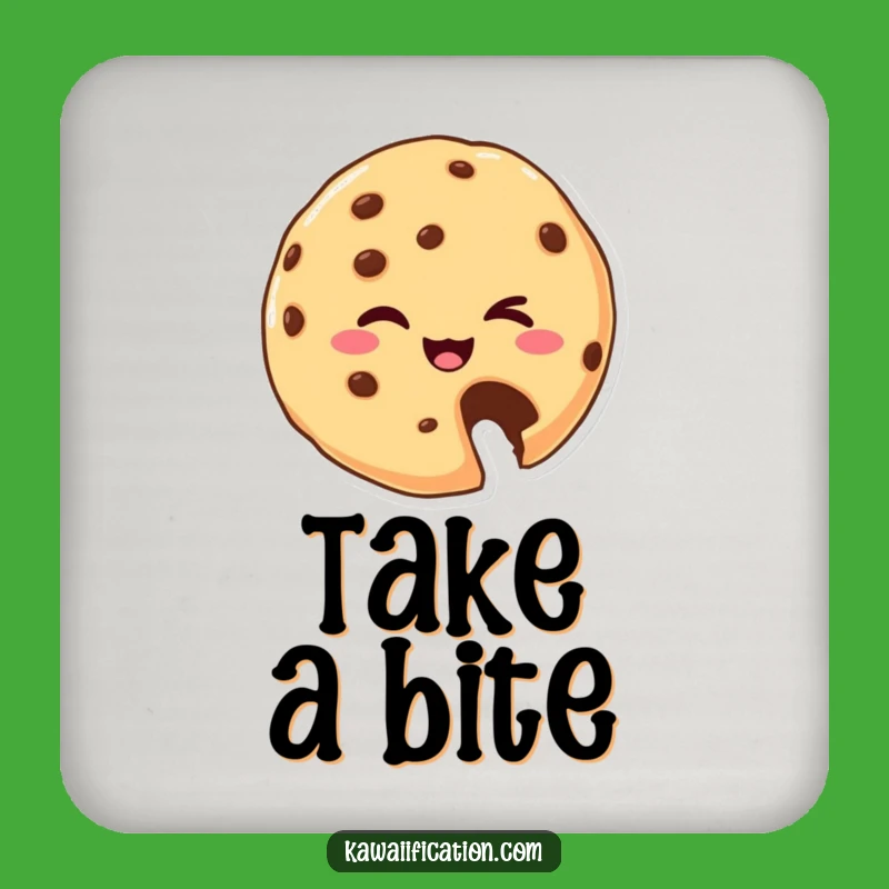 Funny Cookie Bite Coasters: Protect Your Surfaces with Humorous Sweetness