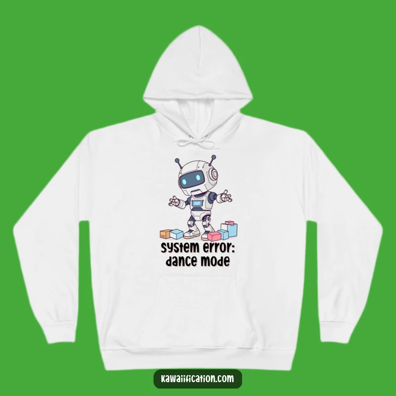 Funny Clumsy Robot Hoodie: Stay warm and amused with this hilarious, accident-prone robot design!