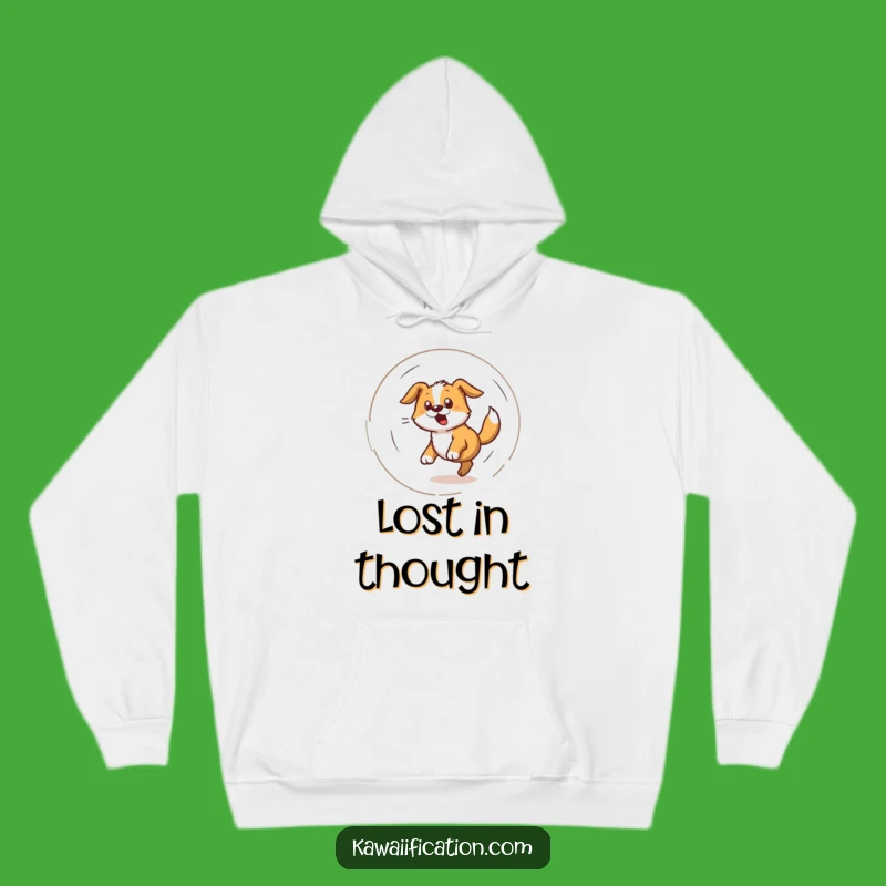 Funny Doggy Dizzy Hoodie - Cozy & Hilarious Gift for Pup Enthusiasts