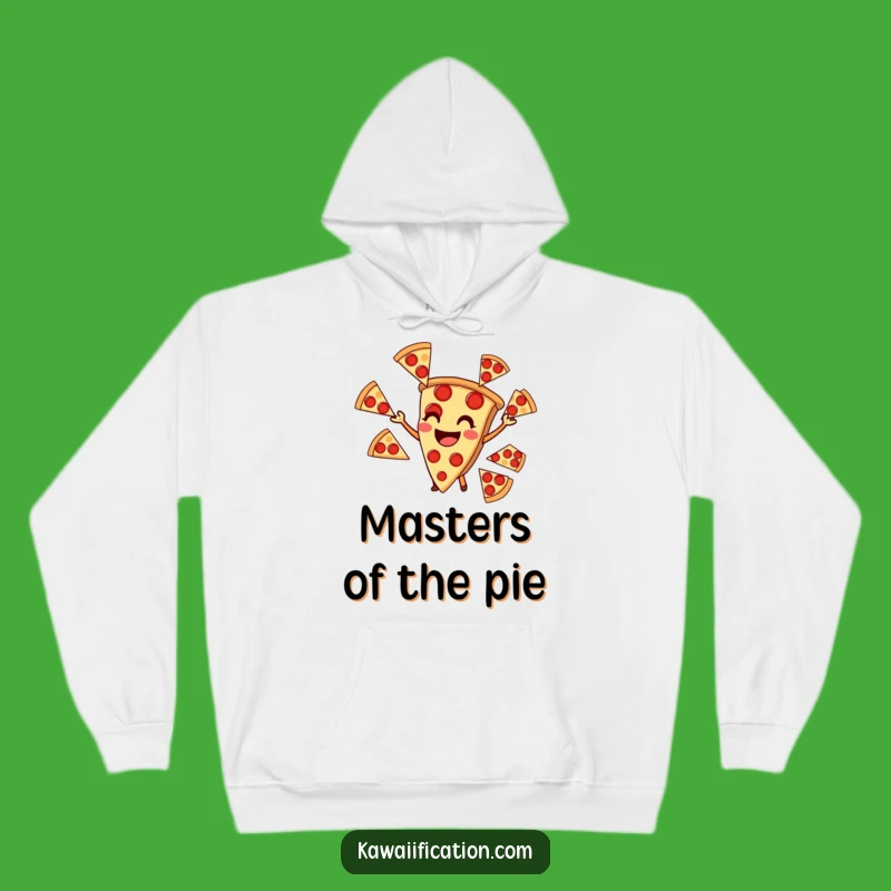 Funny Pizza Juggler Hoodie - Cozy & Hilarious Gift for Pizza Addicts
