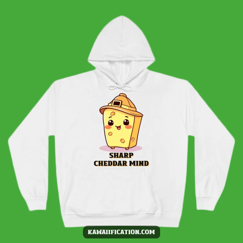 Funny Detective Cheese Hoodie: Stay Cozy and Crack Cases with This Humorous Warm Gift