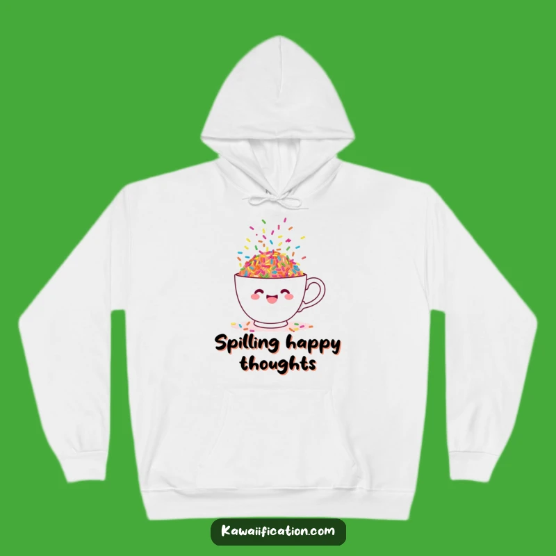 Funny Sprinkle Cheer Hoodie - Cozy & Hilarious Gift for Sweethearts