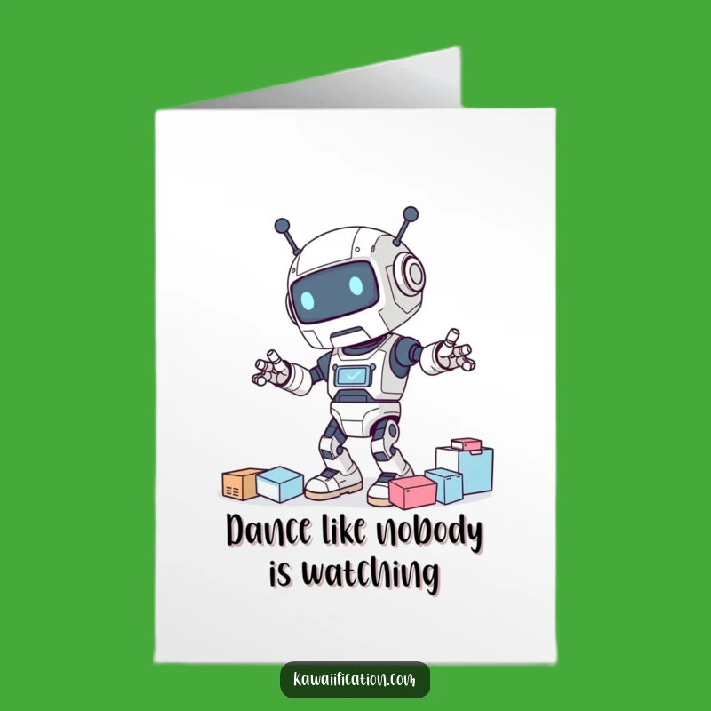 Funny Robot Birthday Card: Free Printable for Epic Fails & LOLs