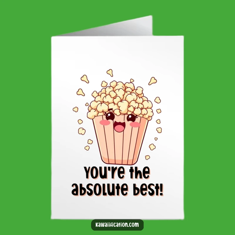 Free Printable Funny Congrats Card: Popcorn Burst Celebration Downloadable Gift