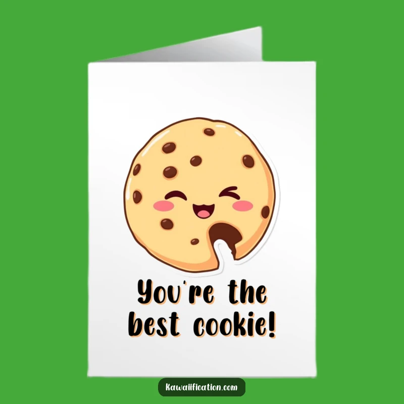 Free Printable Winking Cookie Congrats Card: Delicious Downloadable Gift for Sweet Success