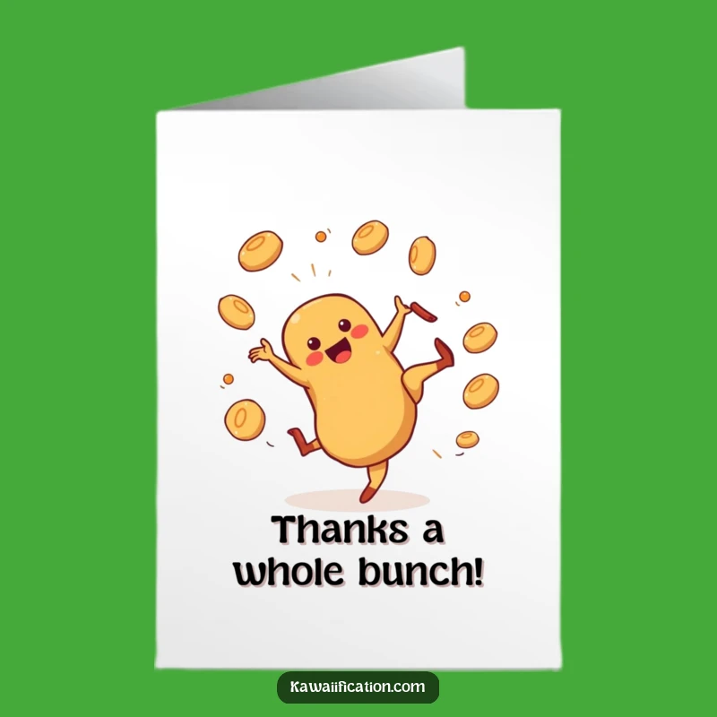 Free Printable Thank You Card: Hot Dog Cartwheel, Humorous Appreciation Gift