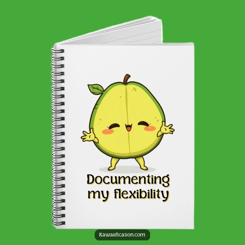 Funny Avocado Split Notebook: Confident Fruit Journal for Hilarious Gift Ideas
