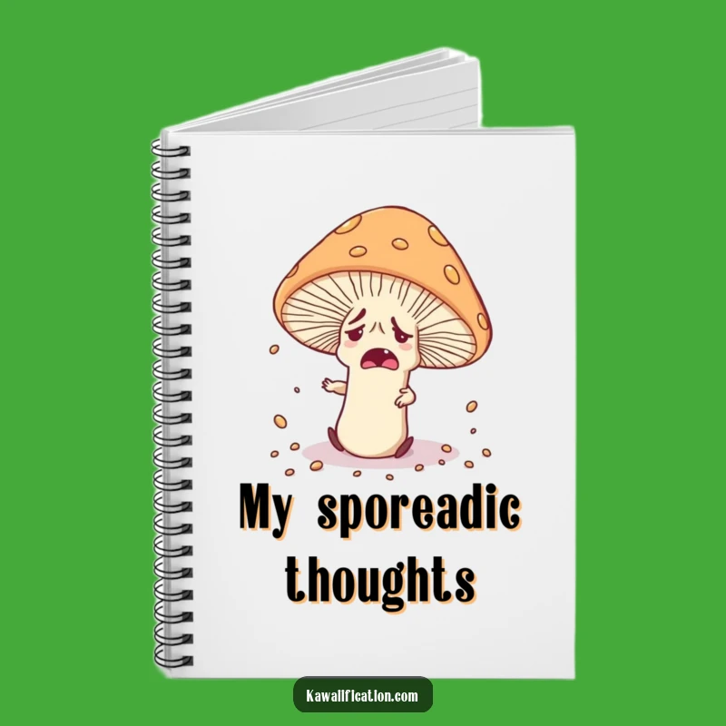 Forest Notes: Funny Mushroom Notebook - Spore Scatter Ideas, Great Funny Gift
