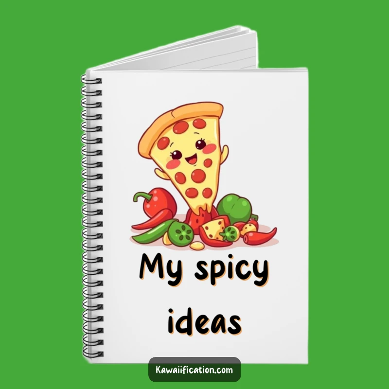 Funny Pizza Slip Notebook: Giggling Slice Notes, Journal Your Foodie Adventures