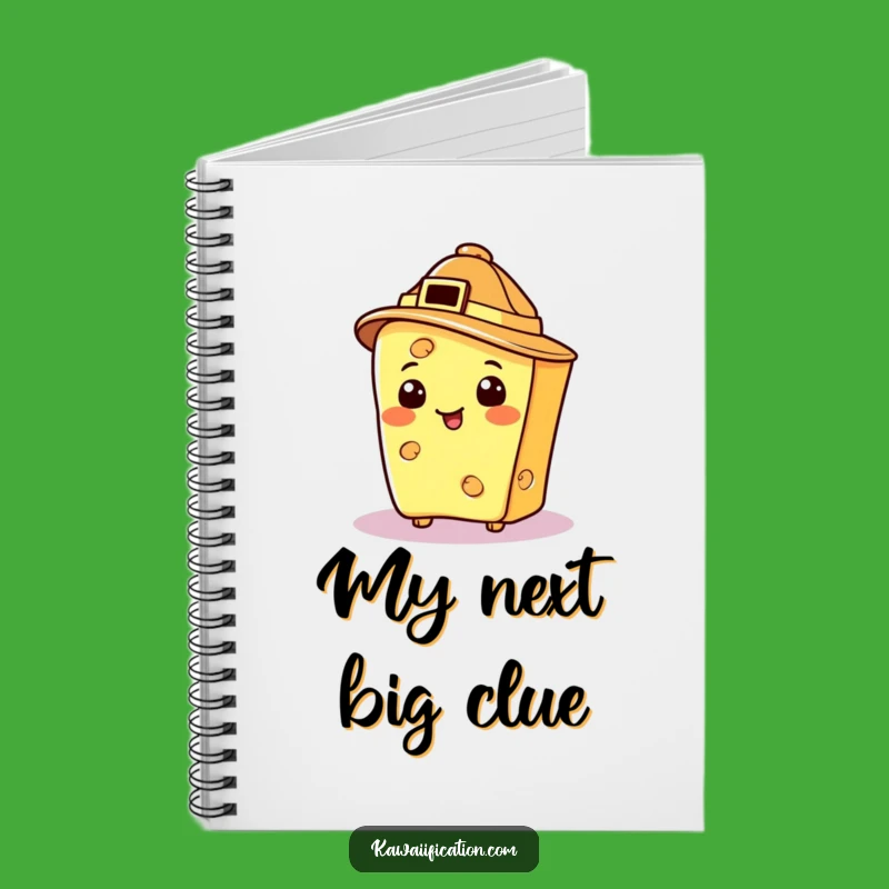Funny Detective Cheese Notebook: Jot Down Clues with This Humorous and Cheesy Journal