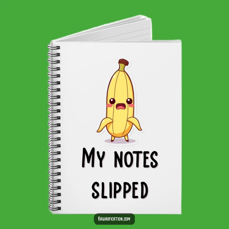 Funny Banana Slip Notebook: Jot Down Ideas with a Smile
