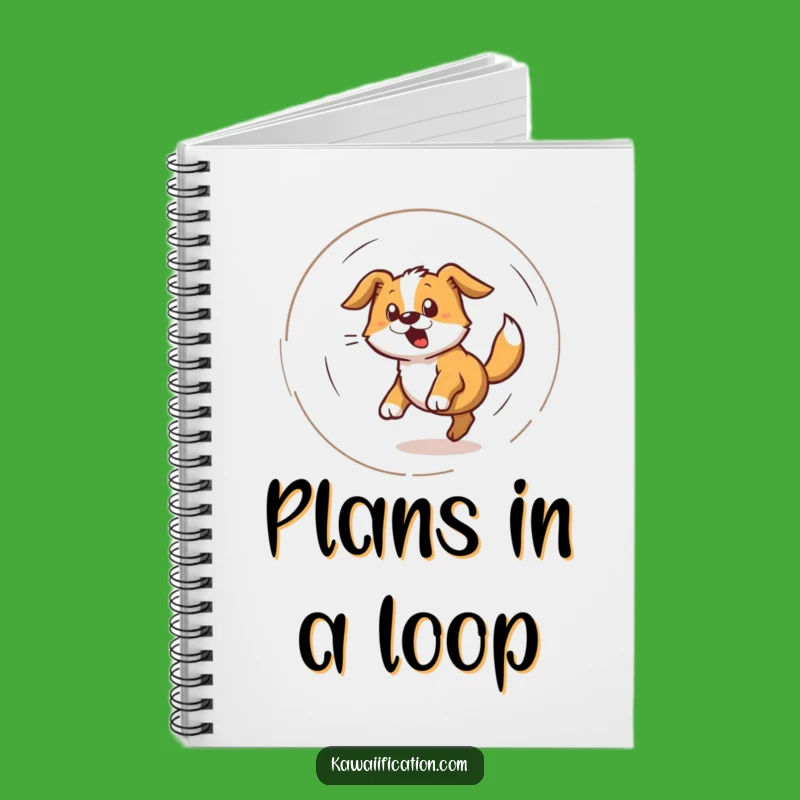 Funny Doggy Dizzy Notebook - Hilarious Journal for Dog Lovers and Dreamers