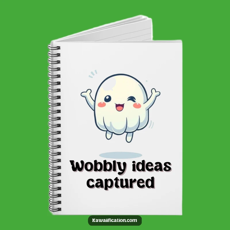 Funny Wobbly Jelly Notebook: Jot Down Ideas with Bouncy, Humorous Flair