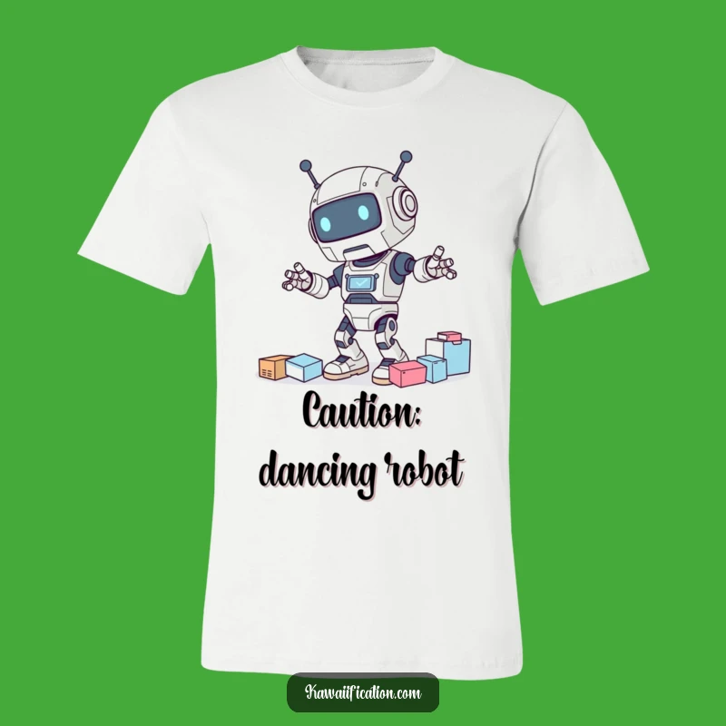 Funny Clumsy Robot T-Shirt: A hilarious tee for anyone who's a little accident-prone!