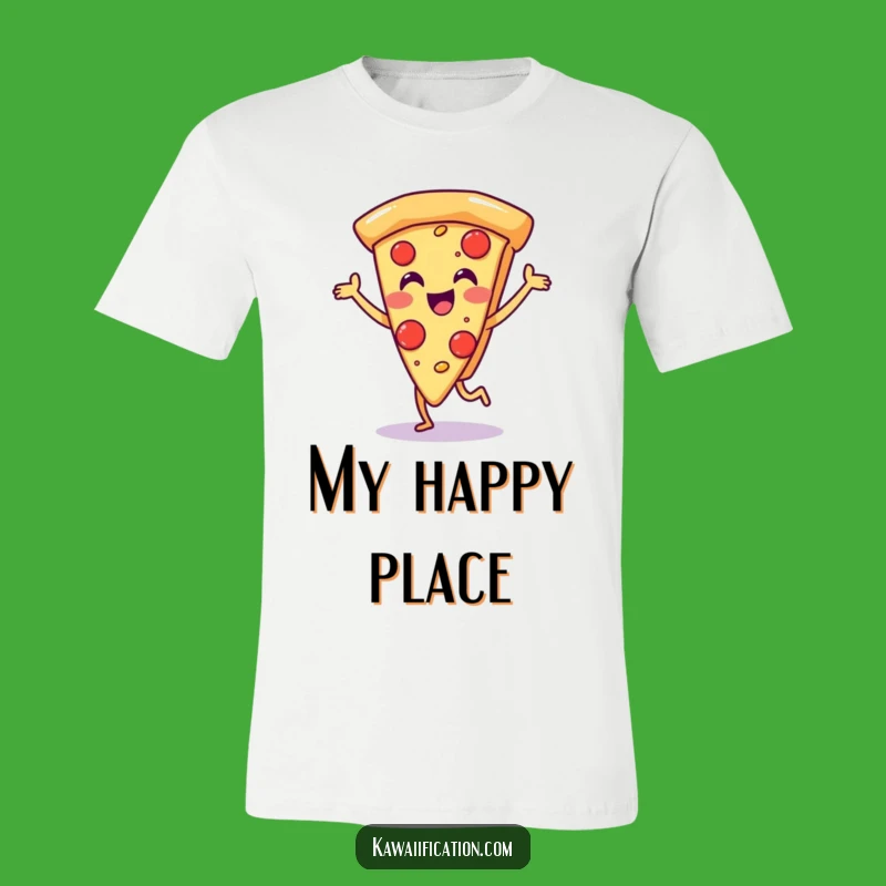 Funny Dancing Pizza Slice T-Shirt: Wear Your Joyful Groove
