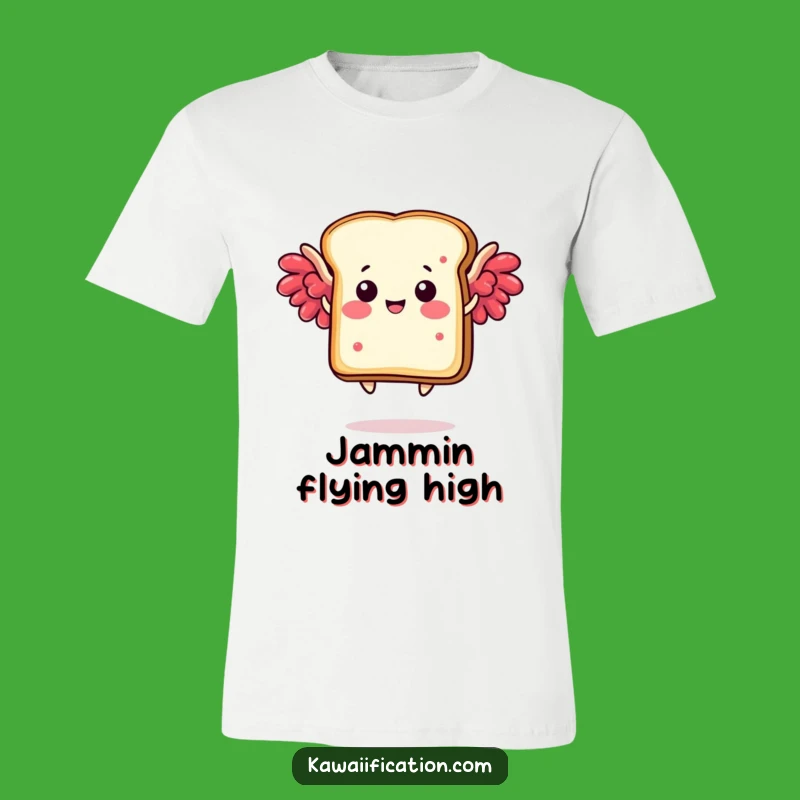 Funny Toast Wings T-Shirt: Whimsical Breakfast Flight Apparel