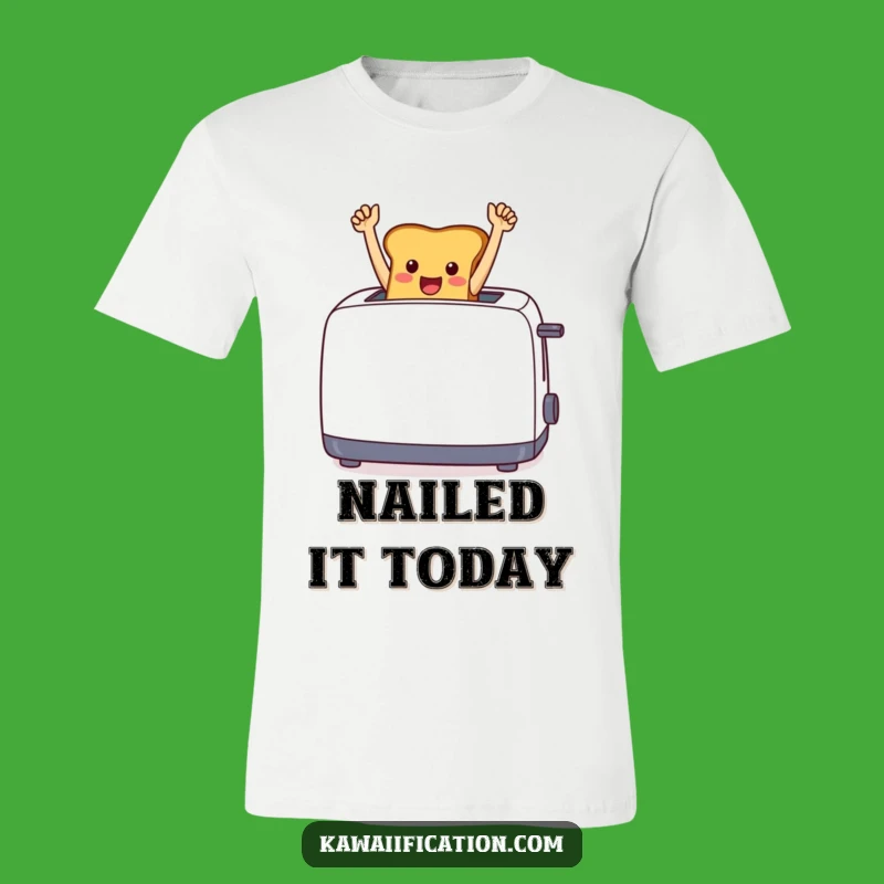 Funny Toast Triumph T-Shirt - Wear Your Breakfast Victory, Great Funny Gift