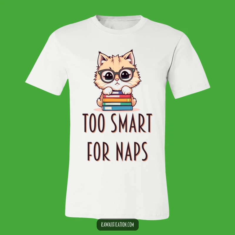 Funny Cat Reading T-Shirt - Hilarious Gift for Bookworms and Cat Fans