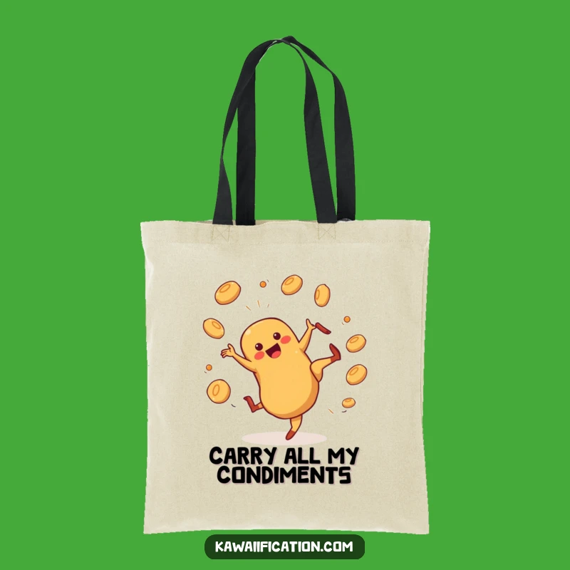 Funny Hot Dog Cartwheel Tote Bag: Carry Your Fun and Essentials