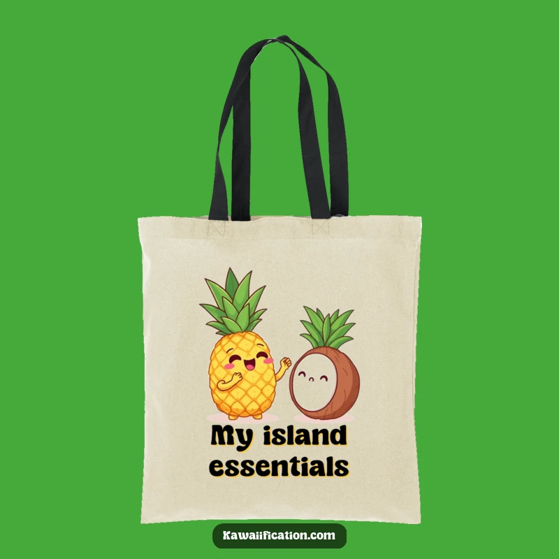 Funny Pineapple Opera Tote Bag: Hilarious Tropical Accessory Gift