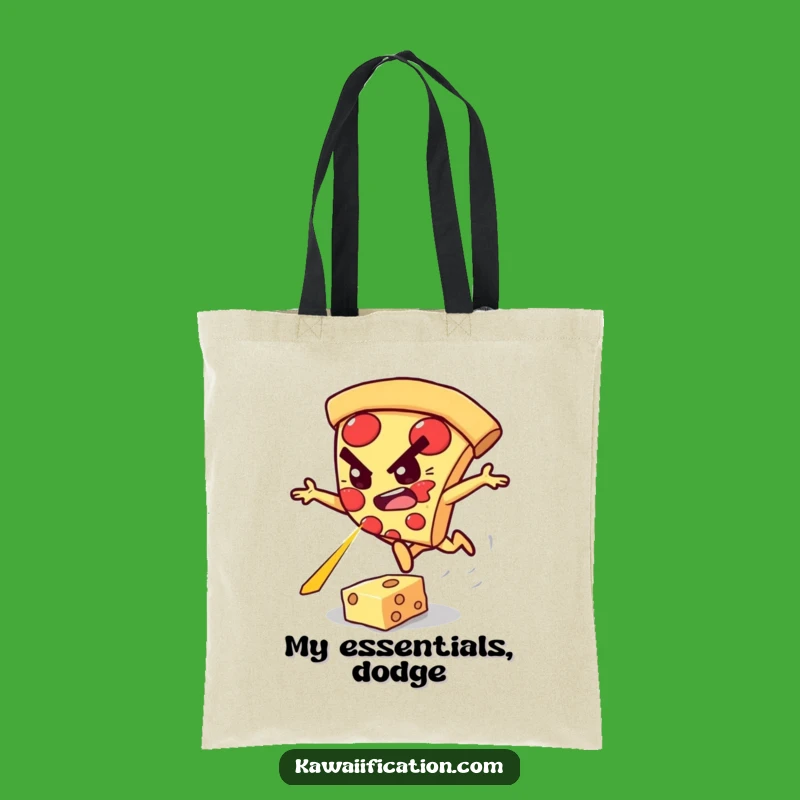 Funny Pizza Slice Tote Bag: Carry Your Essentials with Heroic Style